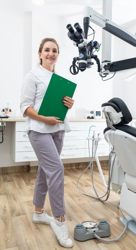 Dental nurse training